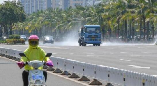广东部分市县有分散阵雨 各地最高温普遍在33℃～35℃