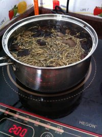 罗汉果金银花茶的做法步骤6