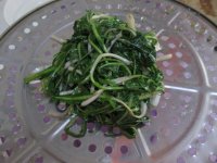 蒲公英拌粉丝的做法步骤7