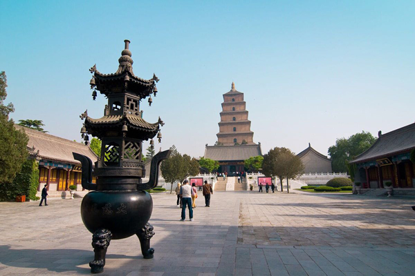 西安大雁塔喷泉时间 西安大雁塔门票多少钱