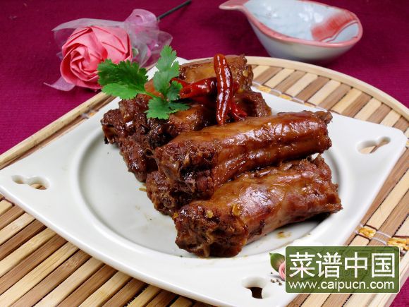 麻辣鸭脖