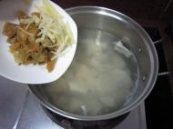 冬菜豆腐汤的做法步骤4