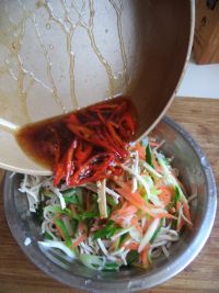 胡萝卜拌豆腐丝的做法步骤7