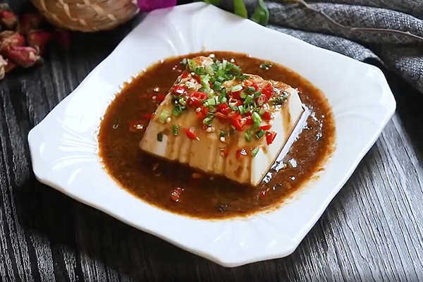 淋汁豆腐的做法 淋汁豆腐怎么做
