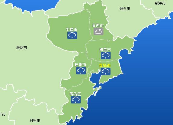 山东今部分地区雷雨伴8级大风 气温受其影响降至23℃左右