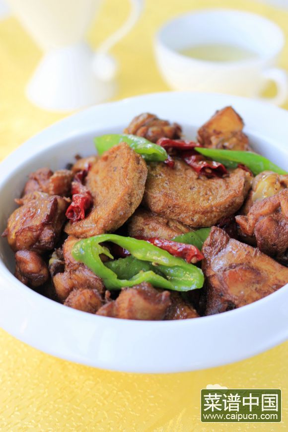 辣炒鸡腿