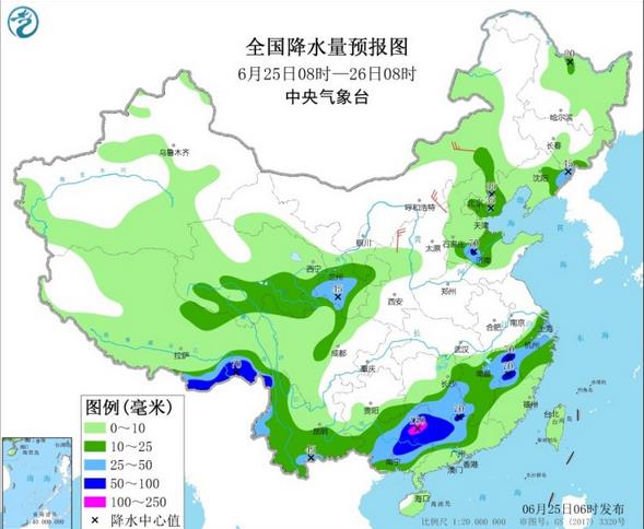 端午节华南江南等地继续暴雨 华北东北谨防强对流天气