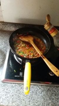 肉丁杂蔬盖浇饭的做法步骤6