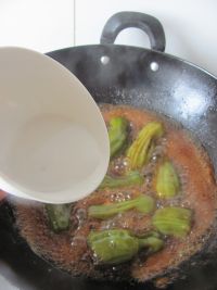 糖醋青椒酿肉的做法步骤14
