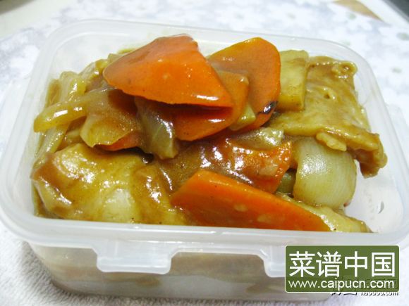 咖哩烩饼