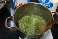 抹茶蜜豆冰淇淋的做法步骤7