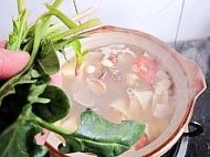 家常补钙汤羹---蛤蜊海鲜汤的做法步骤12