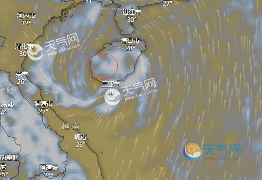 2019台风木恩高清卫星云图 7月3日4号台风卫星云图实况