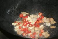 香炒花菜的做法步骤7