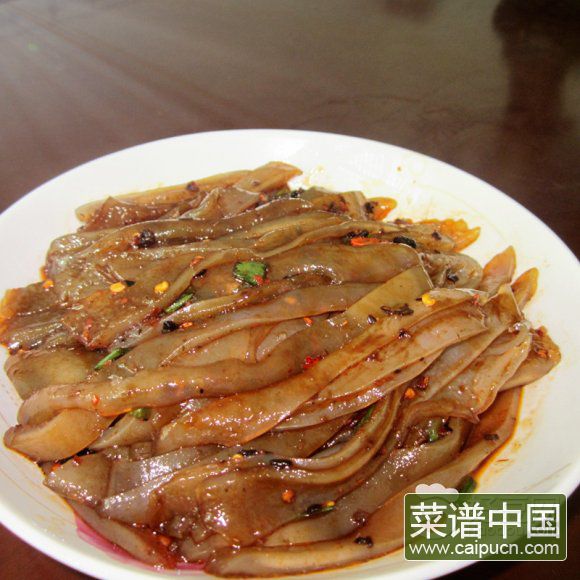 凉拌自已做的粉条