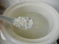 核桃黑芝麻双米粥的做法步骤5