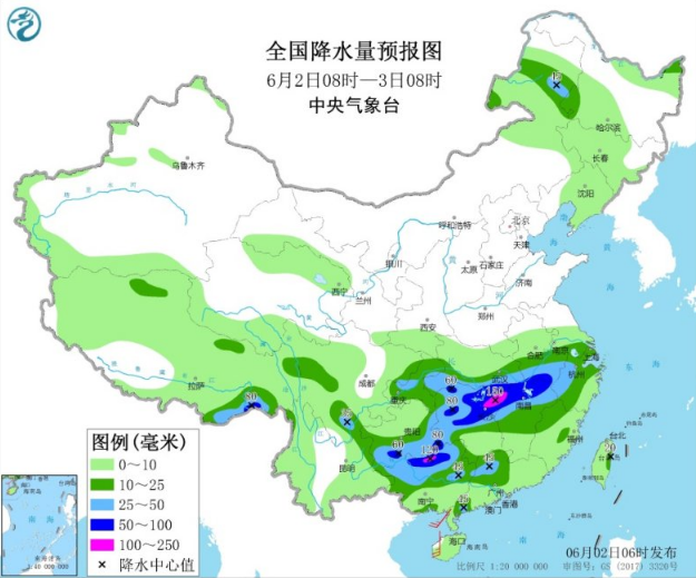 南方本周降雨加强 北方高温逐步发展壮大