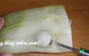 水晶冬瓜汆鱼丸的做法步骤6