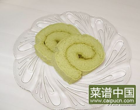绿茶蛋糕卷