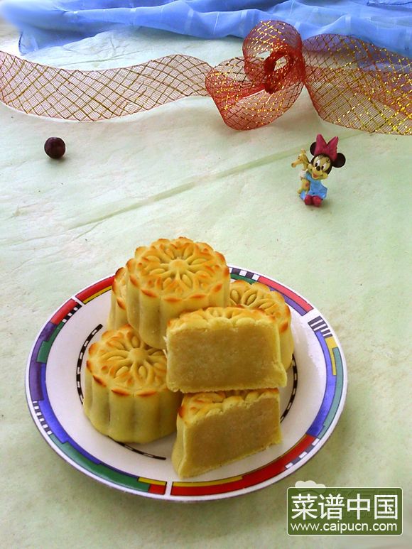 奶香黄金月饼