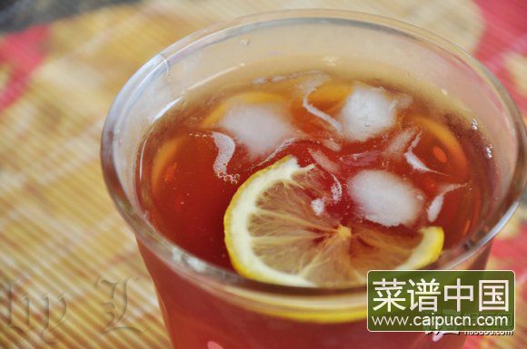 柠檬冰红茶