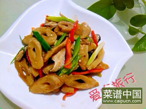 香菇烧面筋