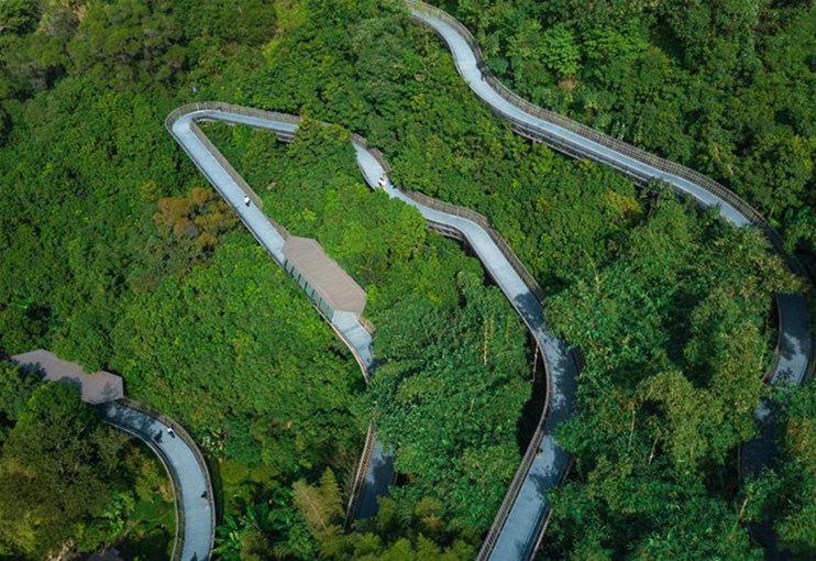 感兴趣就去福州：空中绿道 城市幽境