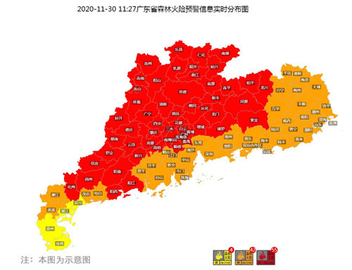 广东降水明显偏少 粤北最低气温低于10℃