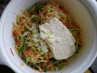 豆腐鸡蛋土豆饼的做法步骤3