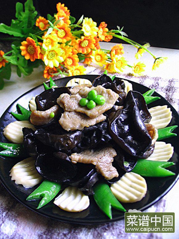 鸡油杏鲍肉