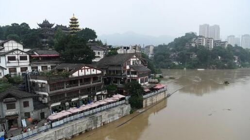 今年重庆暴雨洪涝较常年偏重 琼江綦江等河流超警戒水位