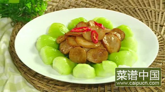 素鲍菜芯