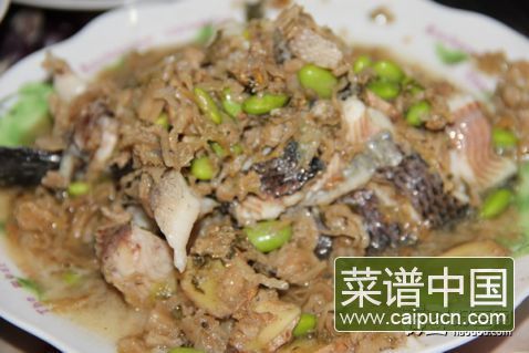 冬菜毛豆黑鱼