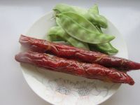 扁豆炒腊肠的做法步骤1