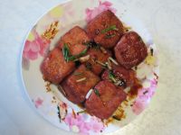 油豆腐塞肉的做法步骤8