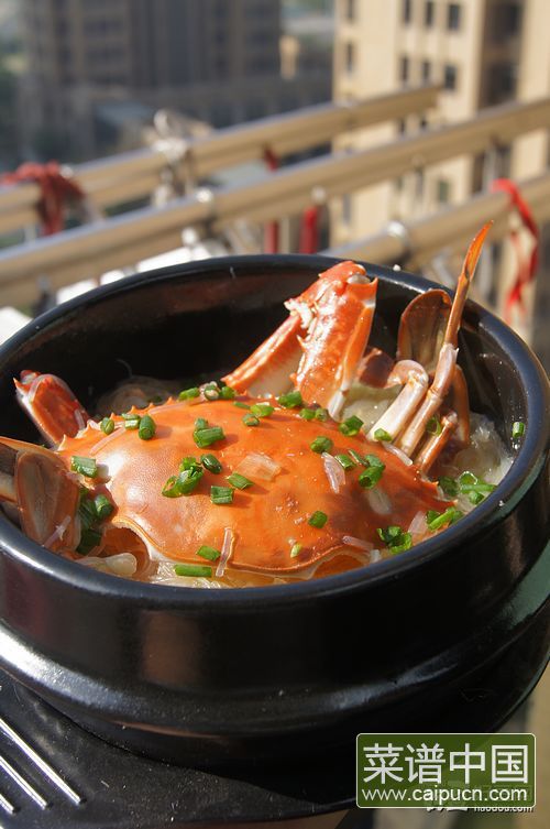 粉丝蟹煲