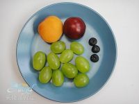 小瓢虫果盘的做法步骤1