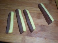 棋格饼干的做法步骤11