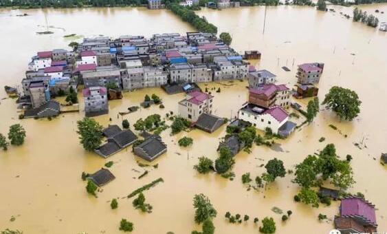 鄱阳湖水位突破1998年历史极值 水位仍在上涨江西进入一级响应
