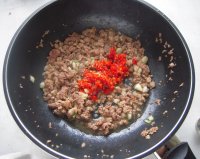 剁椒肉末粉条的做法步骤6