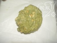 抹茶花生牛轧糖的做法步骤7