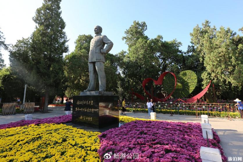 2019北京国庆花坛分布地点时间