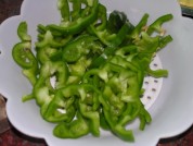 青椒炒肉丝的做法步骤1