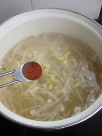 韩式豆芽汤的做法步骤11