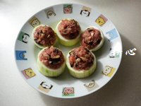 酿节瓜的做法步骤6