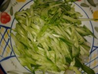 黄瓜拌海蜇的做法步骤4
