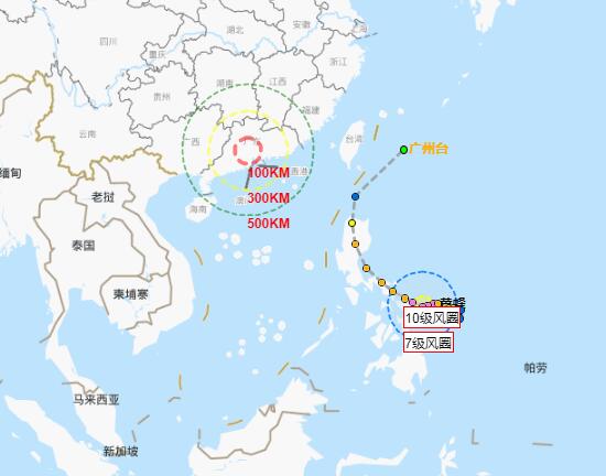 2020广东台风最新消息 1号台风黄蜂会来广东登陆吗