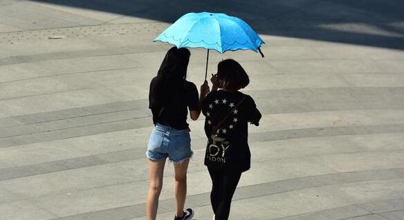淮北多地气温已经超35℃ 安徽部分地区有阵雨或雷雨