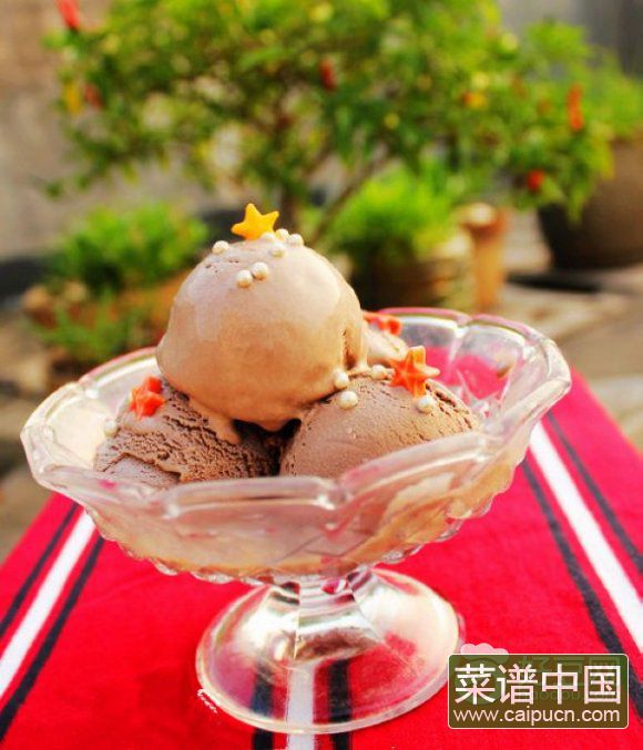巧克力冰淇淋