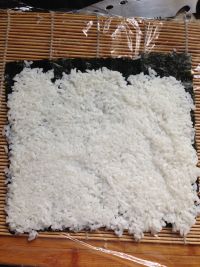 肉蛋三文鱼寿司的做法步骤5